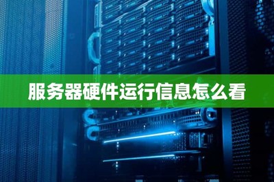 如何查看服務器硬件運行信息 信息系統運行維護服務的關鍵步驟